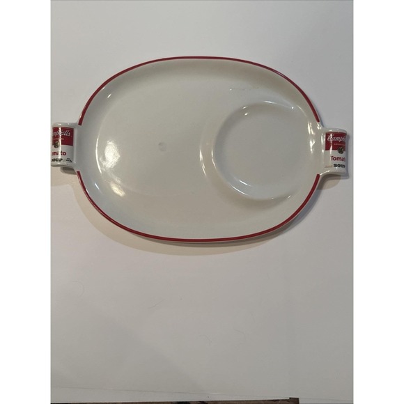 Vintage Campbell's Tomato Soup Cup Mug and Plate Tray Set Westwood 1994 - Picture 12 of 13